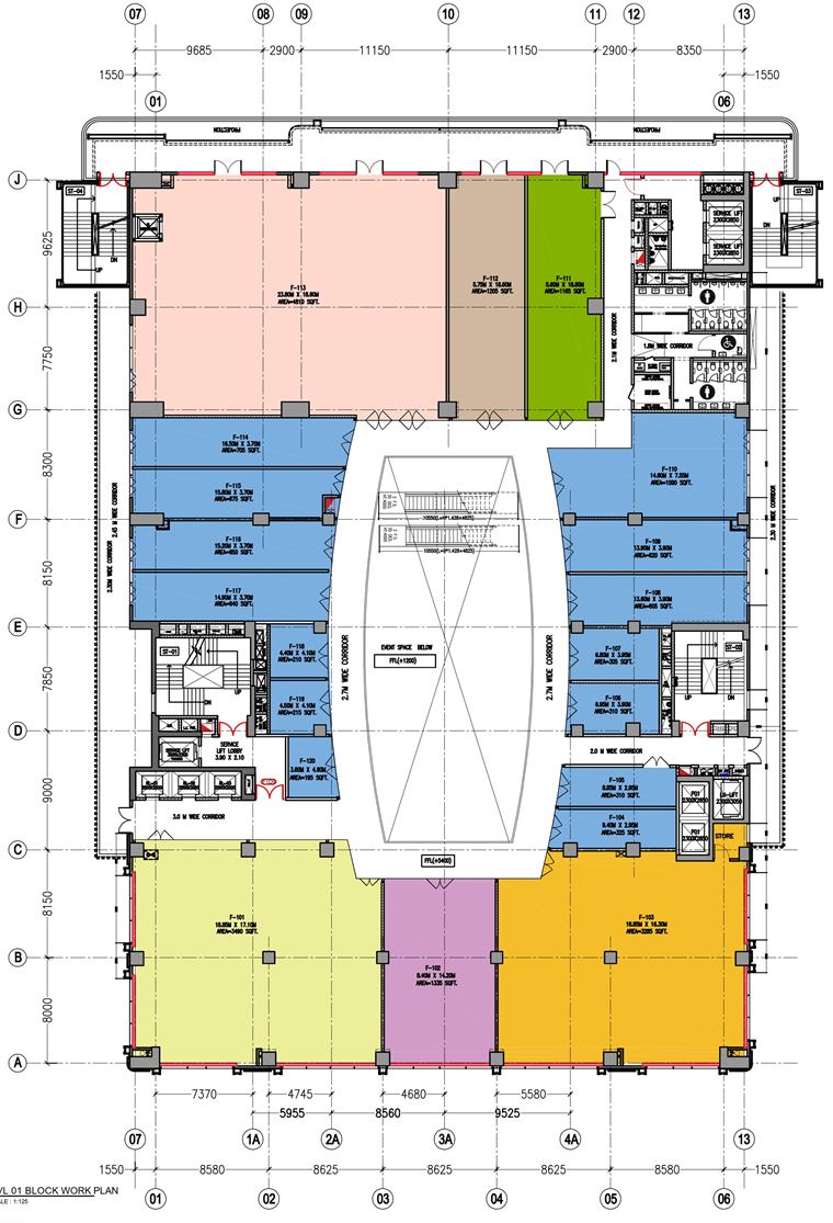 Aarone Oasis first floor plan